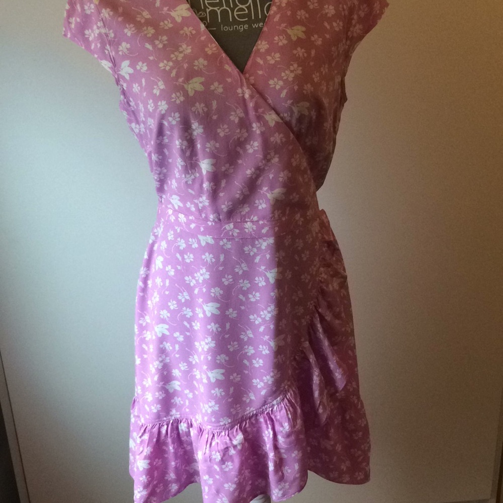 J. Crew - Pink Floral Dress